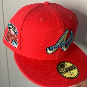 ProImageSports: Pink Salmon Atlanta Braves | 2000 AllStar New Era - 7 3/4